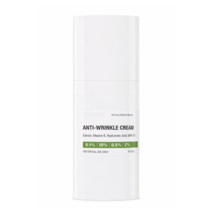 Anti-Wrinkle cream (Estriol, Vitamin E, Hyaluronic acid/ GHKCU)