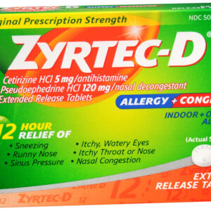 Zyrtec D 12HR Tablets 12ct