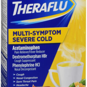 Theraflu Multi-Symptom Severe Cold Lipton Packets 6ct