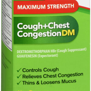 Robitussin Adult Cough + Chest Congestion DM Liquid Maximum Strength 8 OZ
