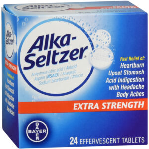 Alka-Seltzer Antacid Effervescent Tablets Extra Strength 24 EA
