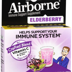 Airborne Effervescent Elderberry Tablets 20ct