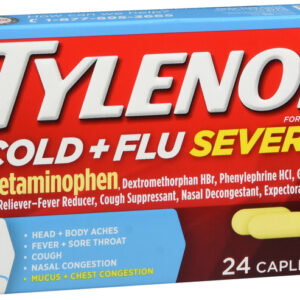 Tylenol Cold + Flu Severe Caplets 24 EA