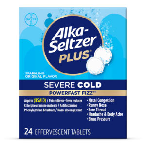 Alka-Seltzer Plus Severe Cold Tablets 24ct